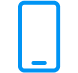 Mobile Apps Icon Blue