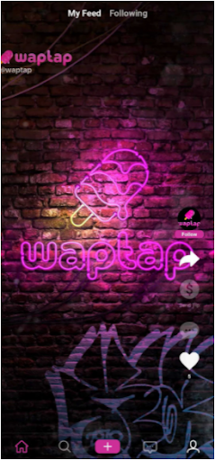 Waptap account