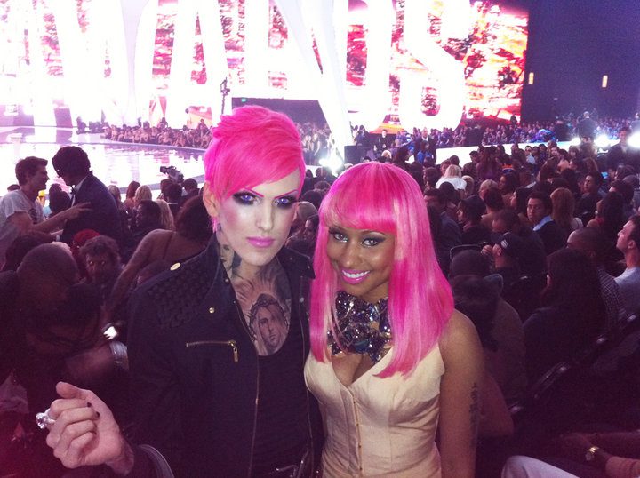 Jeffree Star and Nicki Minaj